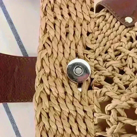 Mini woven crossbody bag - Picture 4 of 6